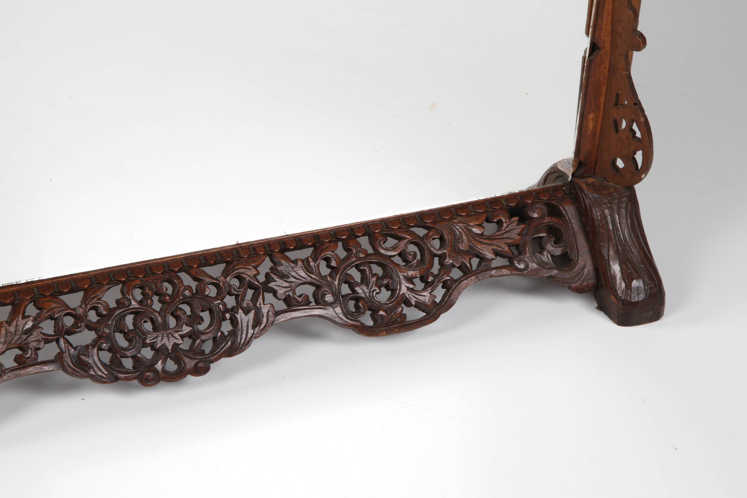 Beautiful Indochina mirror from around 1900 to 1940.