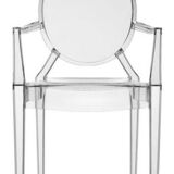 Louis Ghost armchair chair by Starck for Kartell