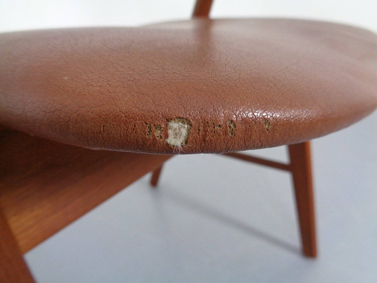 Teak dining chairs in teak by Korup Stolefabrik, Denmark, 1960s, set of 2.