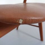 Teak dining chairs in teak by Korup Stolefabrik, Denmark, 1960s, set of 2.