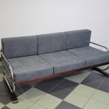 Bauhaus Chrome Sofa by Robert Slezak 1930'