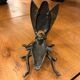 Vintage Ashtray Fly Design with Lid
