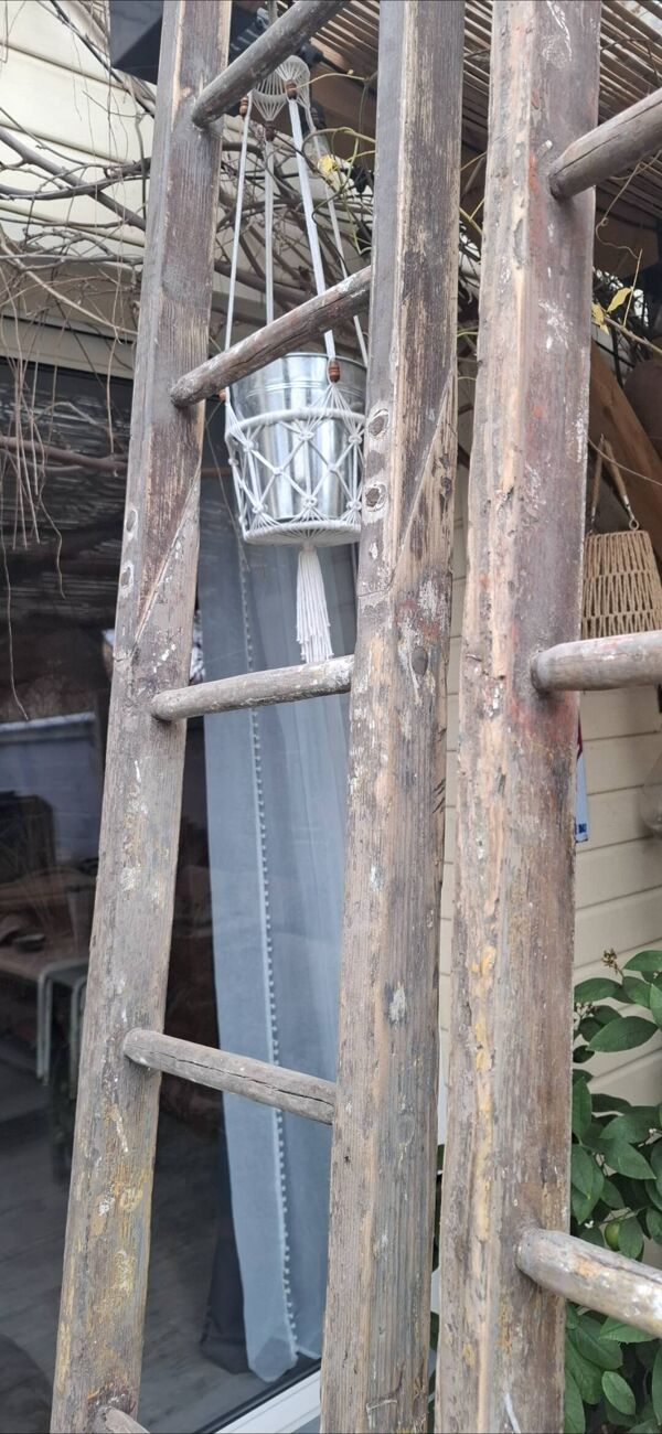 Échelle de meunier rénovée