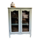 Painted wooden glass library
