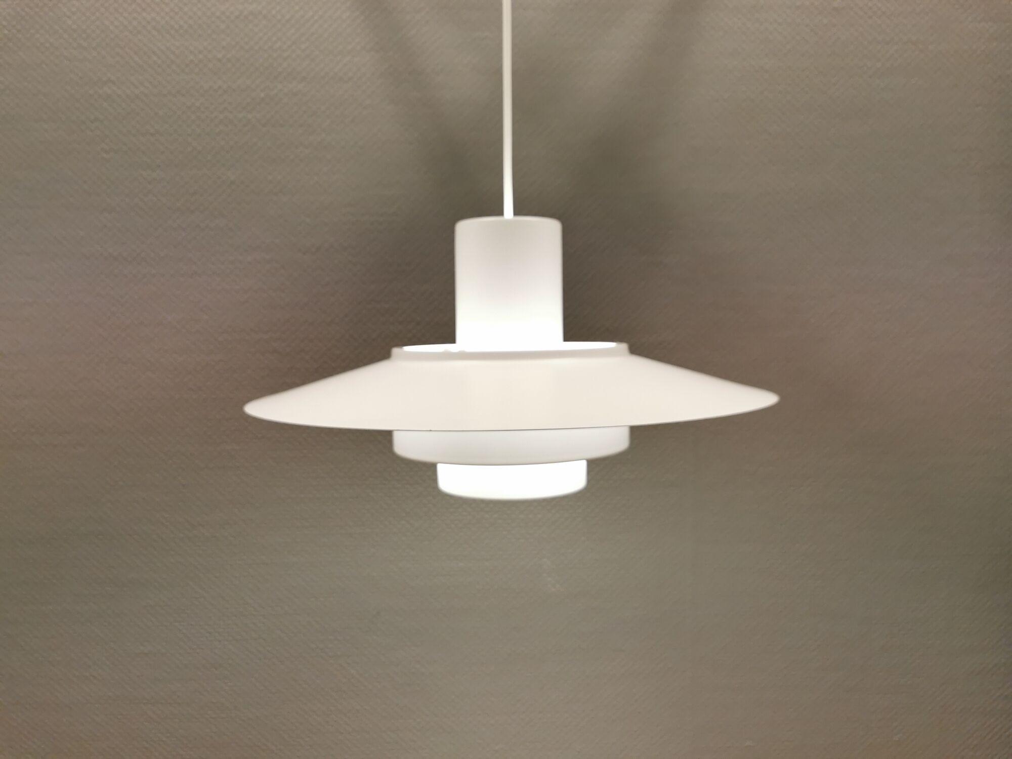 Hanging lamp, model Falcon, designed by Andreas Hansen in 1969, for Fog & Mørup Denmark