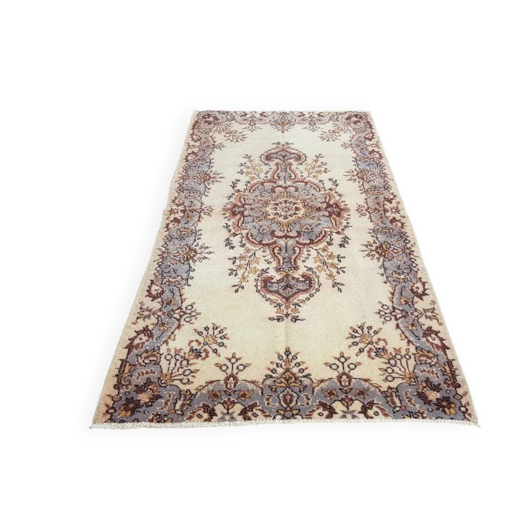 Decorative Turkish Area Vintage Rug skusku835