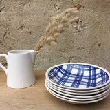 Scottish blue hollow plates