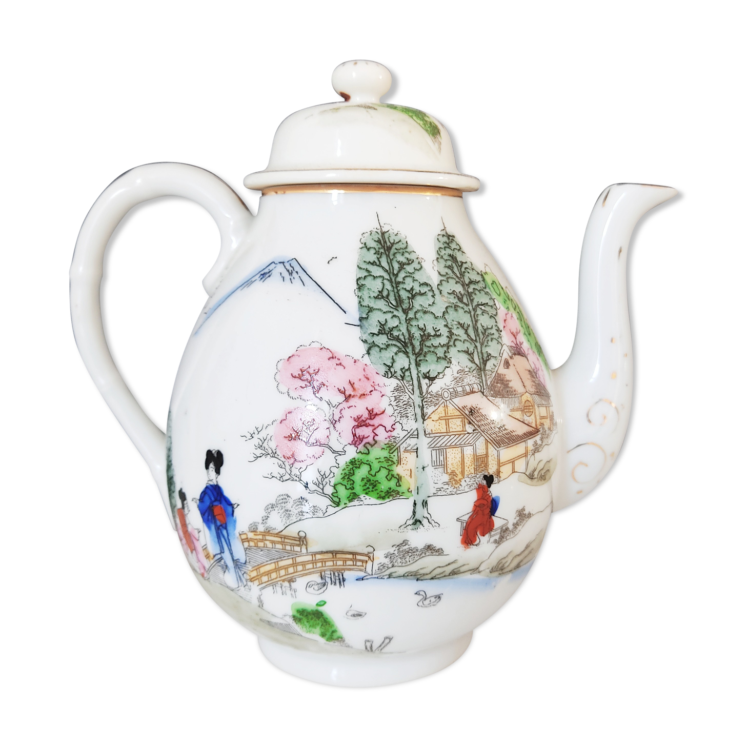 Japan porcelain teapot