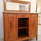 Buffet bas avec miroir