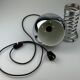 60s 70s table lamp ball lamp spring chrome metal space age design
