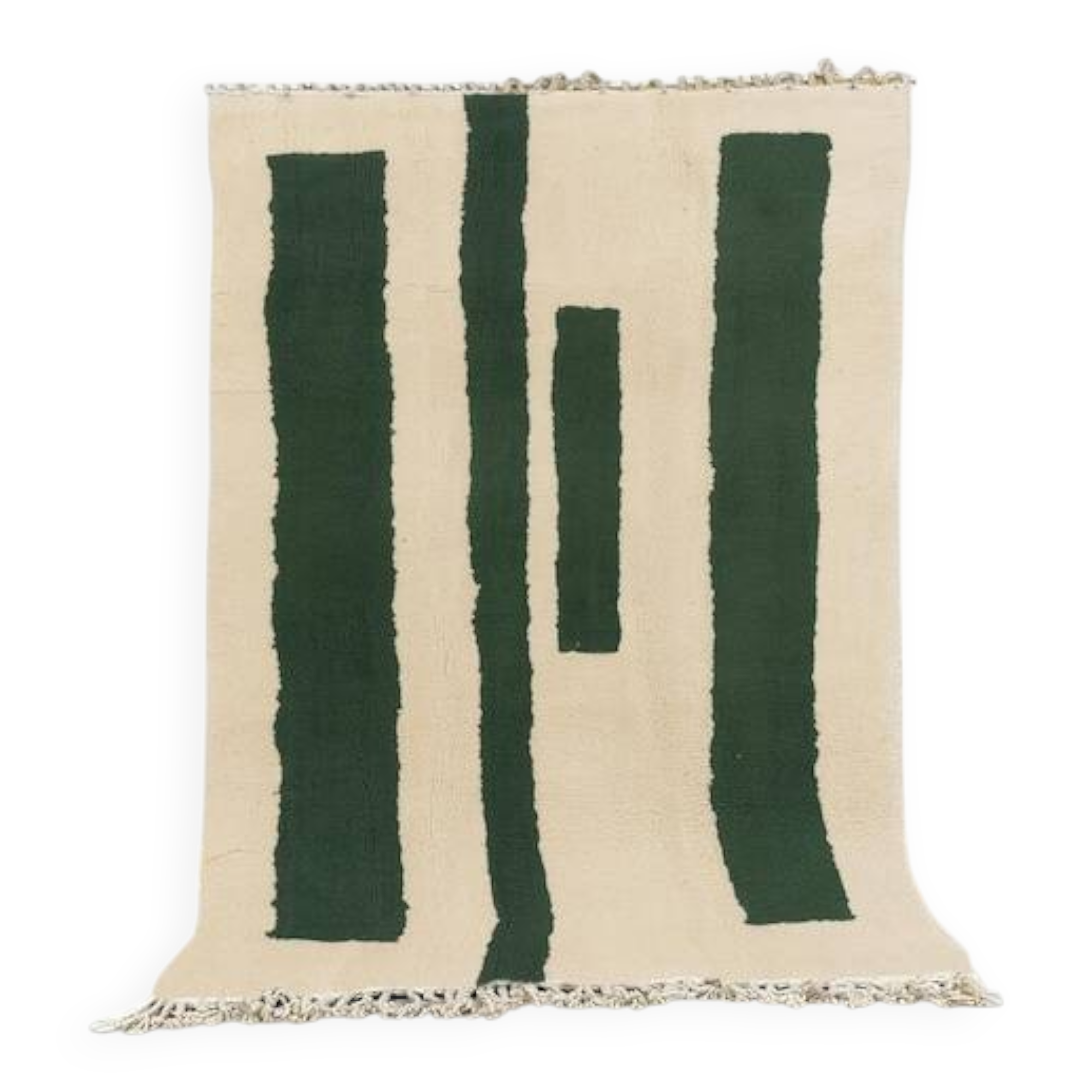 Traditional handwoven Berber rug, size 150 x 250 cm