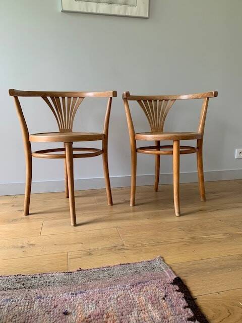 2 chaises Thonet 1900