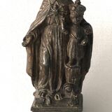 Sculpture of the Virgin and Child crowned