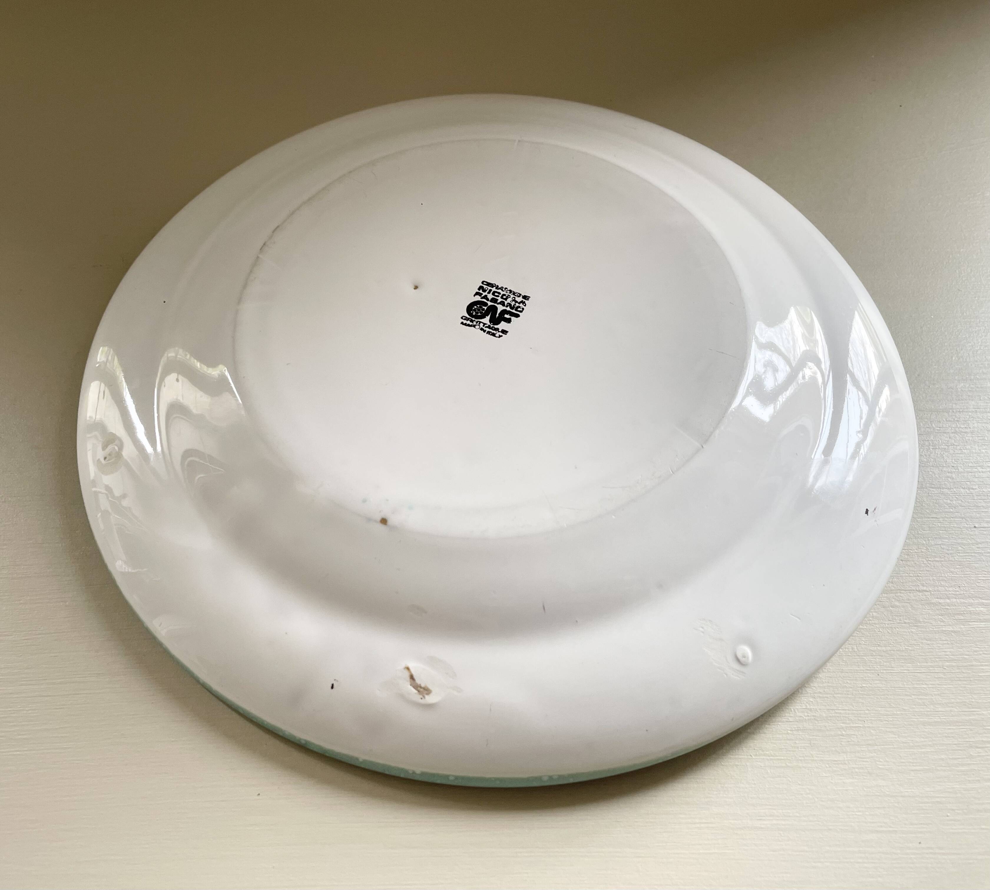 Nicola Fasano dinner plate