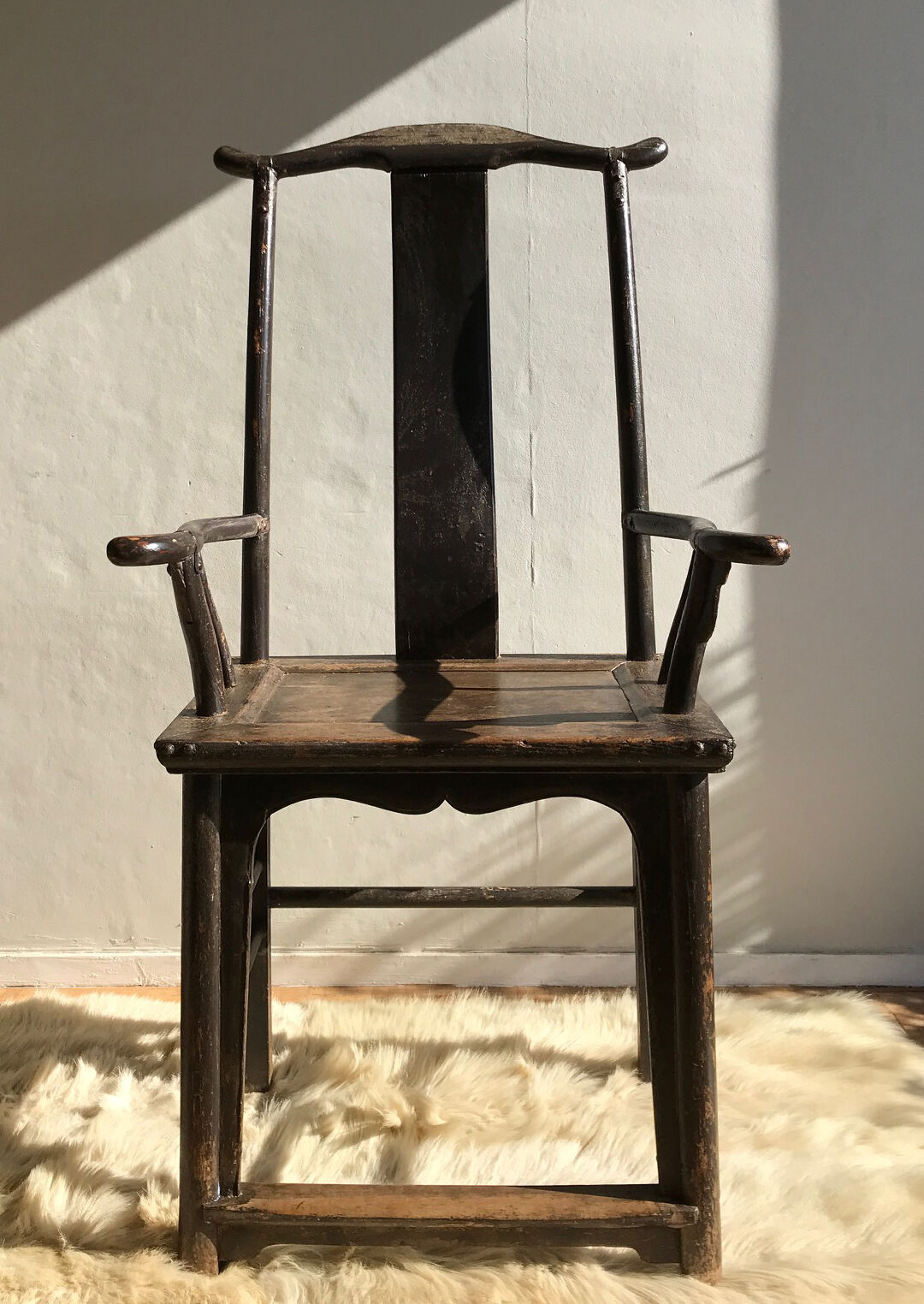 Fauteuil de dignitaire chinois XIXe