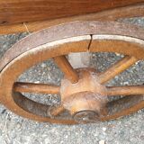 Old wood cart