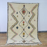 Colorful diamond Berber carpet 239 X 140 CM