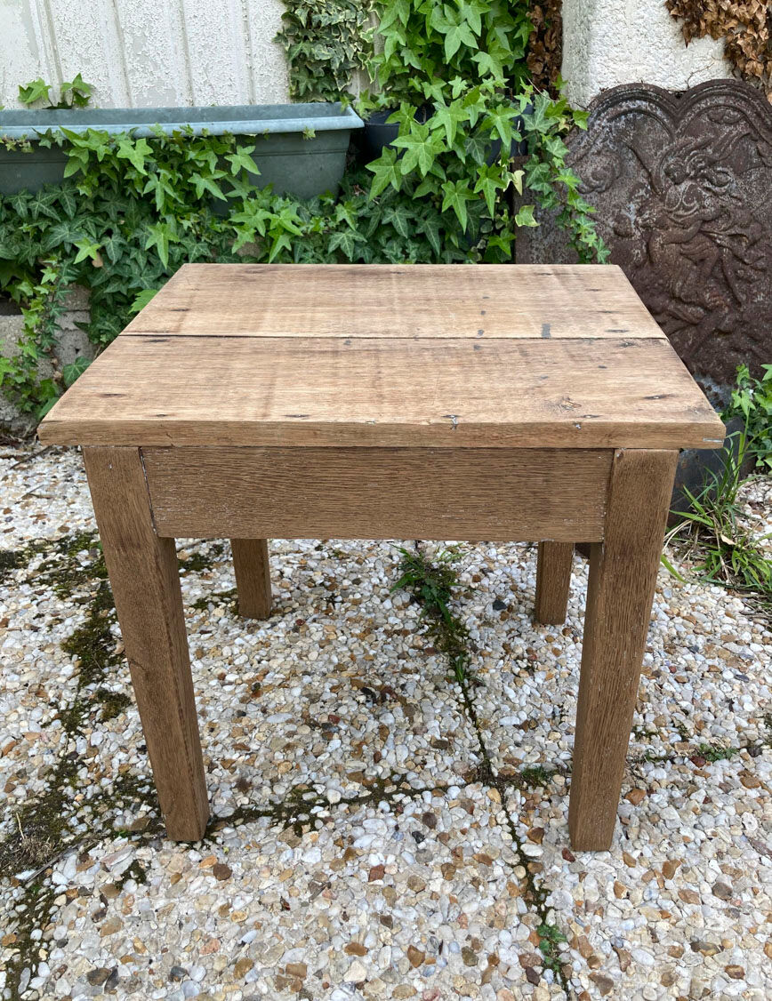 Small vintage farmhouse coffee table