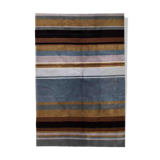 Vintage Indian Modern Handmade Carpet 171cm x 241cm 1980s, 1C551