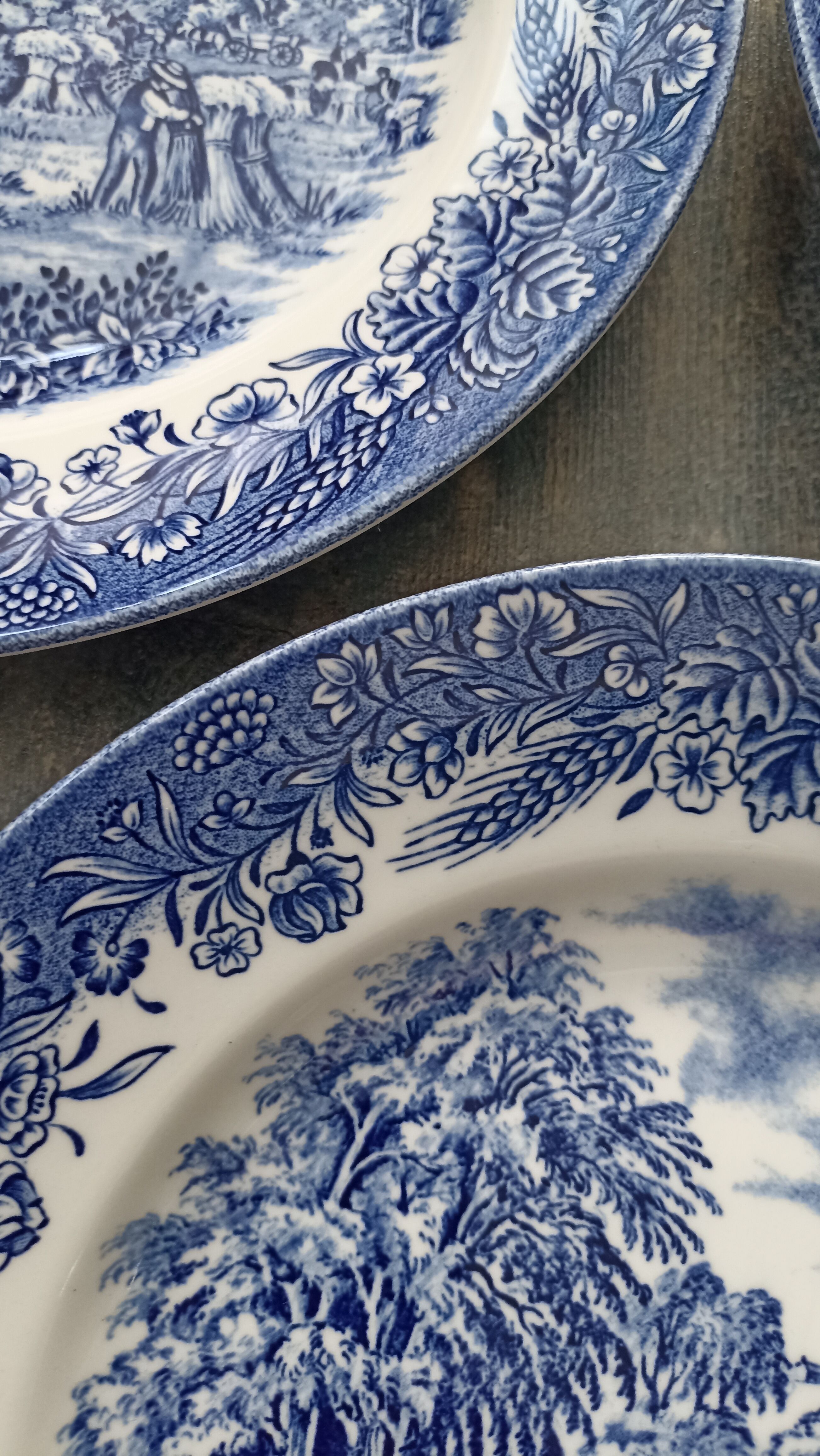 Churchill England flat plates