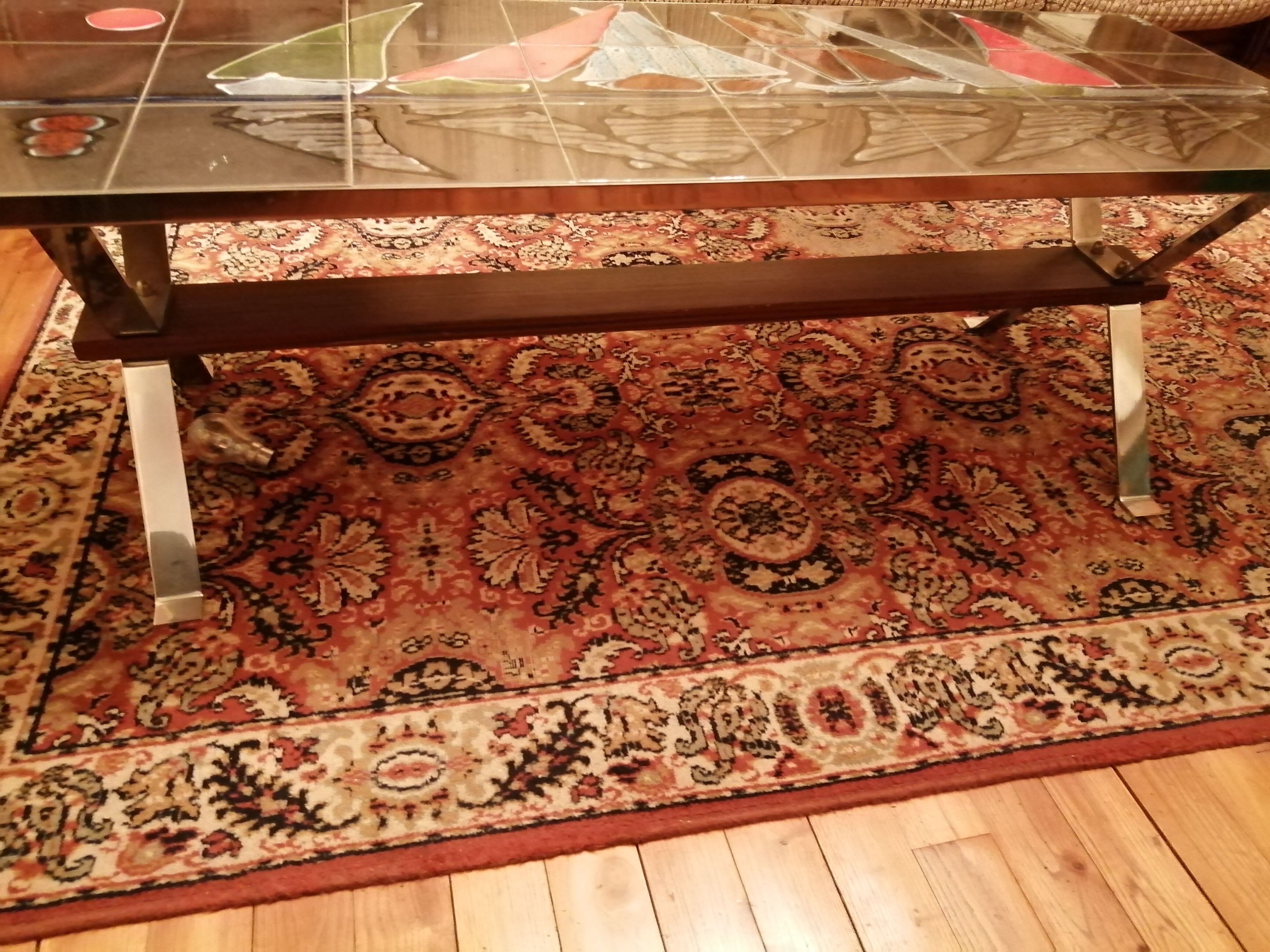 Vintage coffee table Vallauris 1960