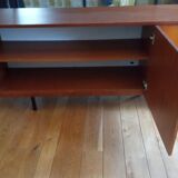 Scandinavian teck veneer sideboard