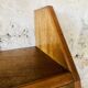 Vintage wall shelf with two shelves, 1970's