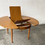 1960s Mid-Century dining table and dining chairs by Schreiber Furniture