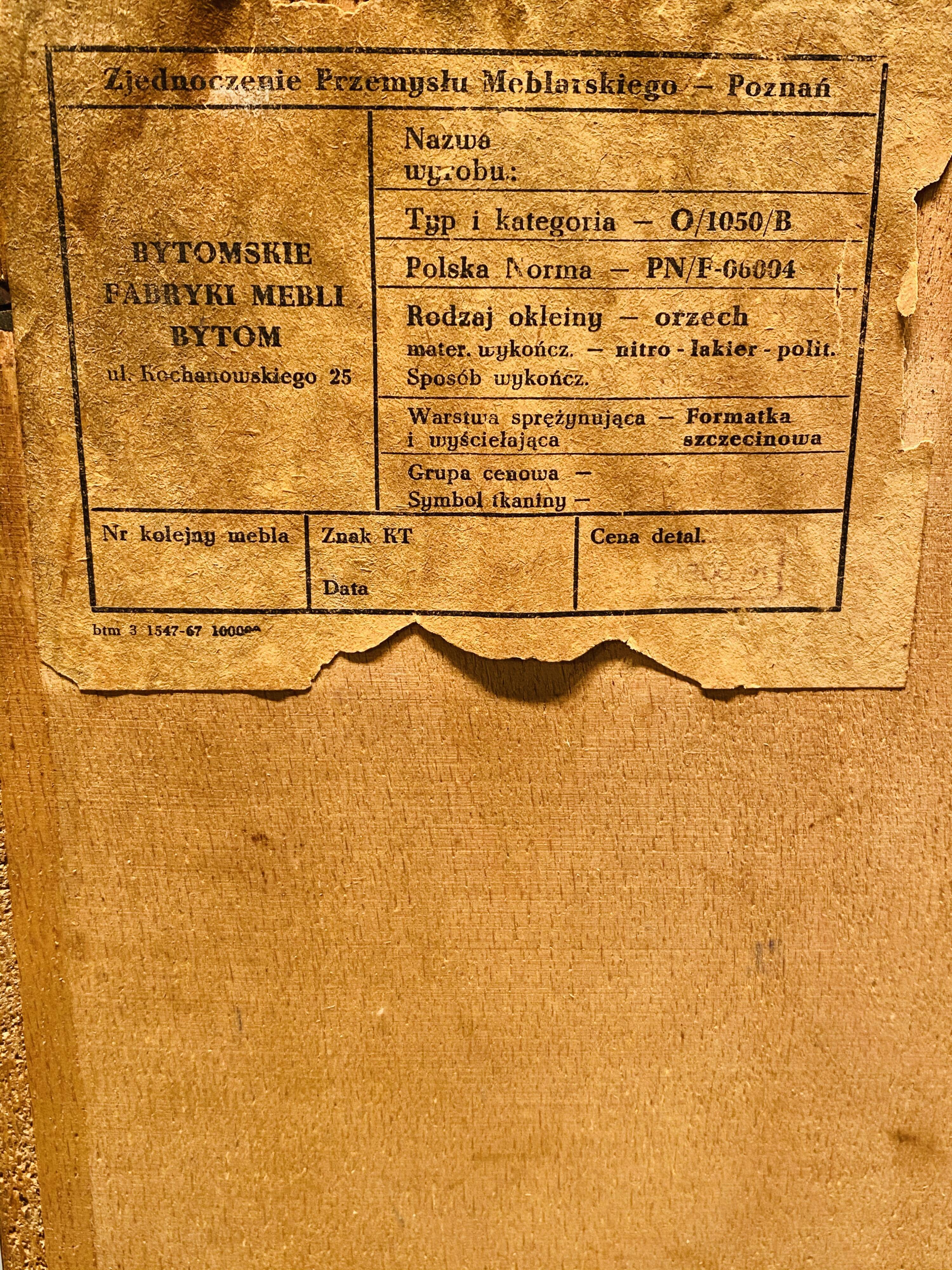 Vintage commode from 60' by Bydgoskie Furniture Factory