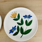 3 vintage ceramic dishes and pitcher from the 50s Poteries du Marais