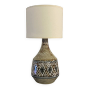 Pied de lampe en céramique de Jean-Claude Malarmey