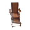 Chair long rattan 50s