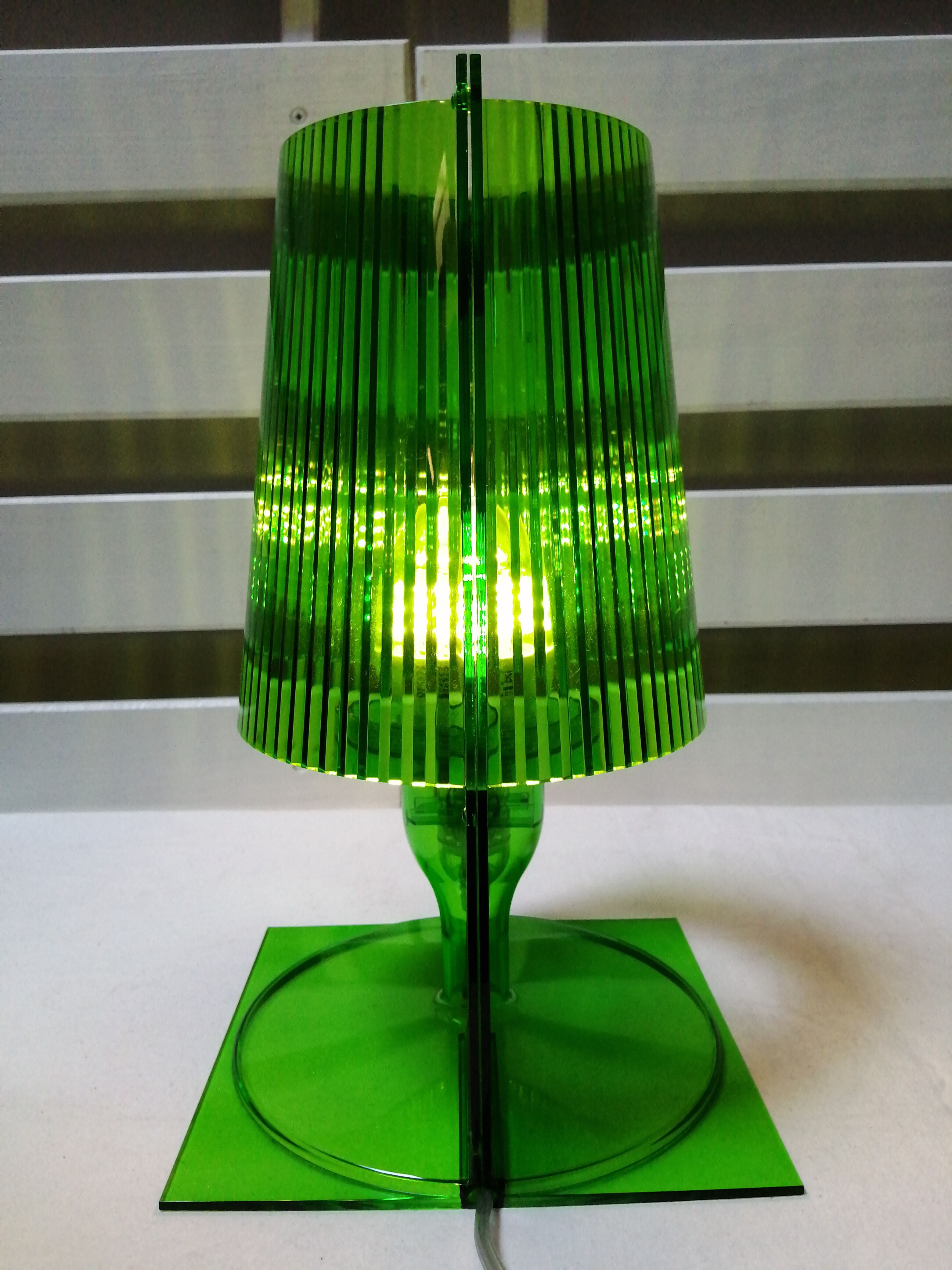Table lamp Kartell model Take mint