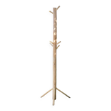 Wooden coat rack