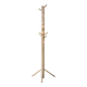Wooden coat rack