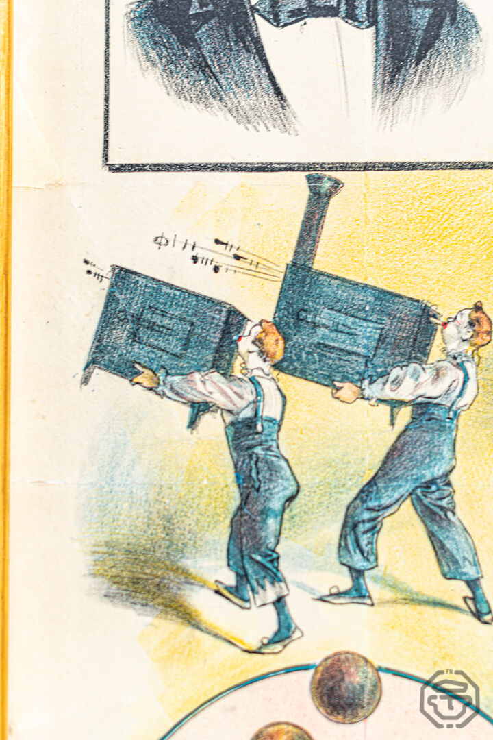 Egyo and Luigi circus poster