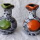 Ceramic milk jugs