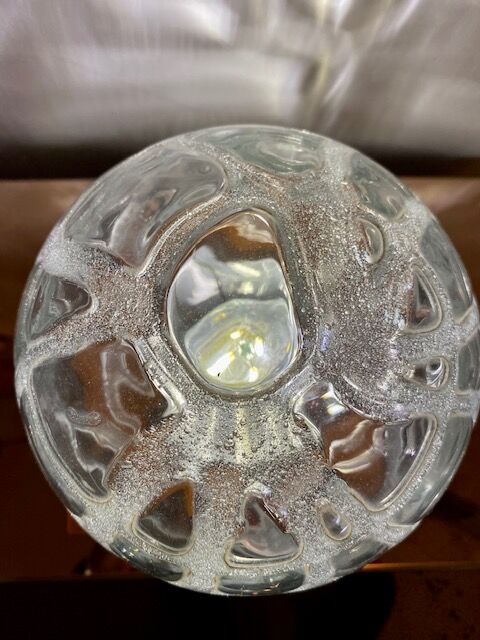 Table lamp Globe Mazzega Murano