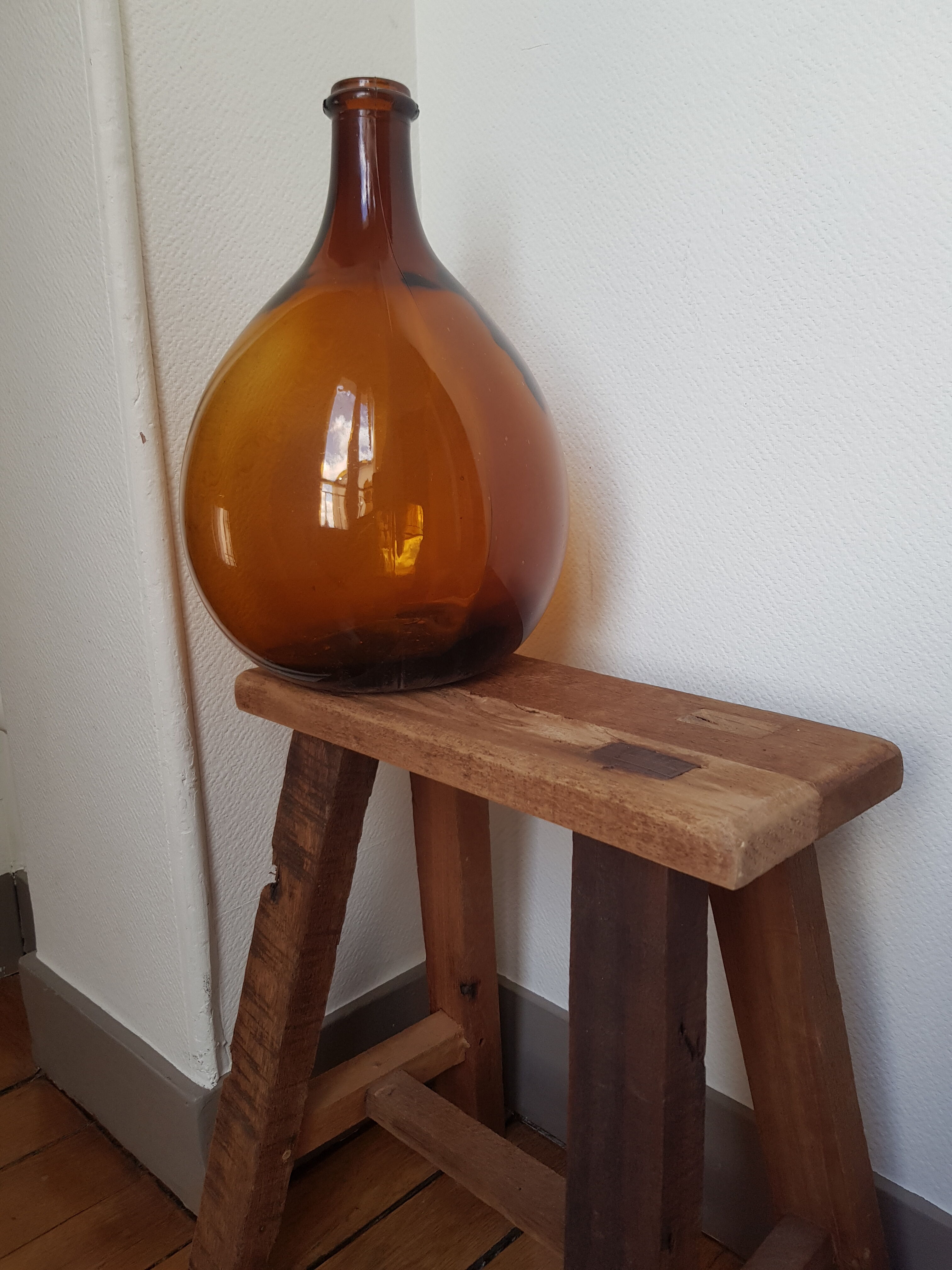 Demijohn orange 5 liters