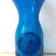 Blue Italian carafe