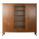 Art Deco cabinet from the 1920s, oak, restored
