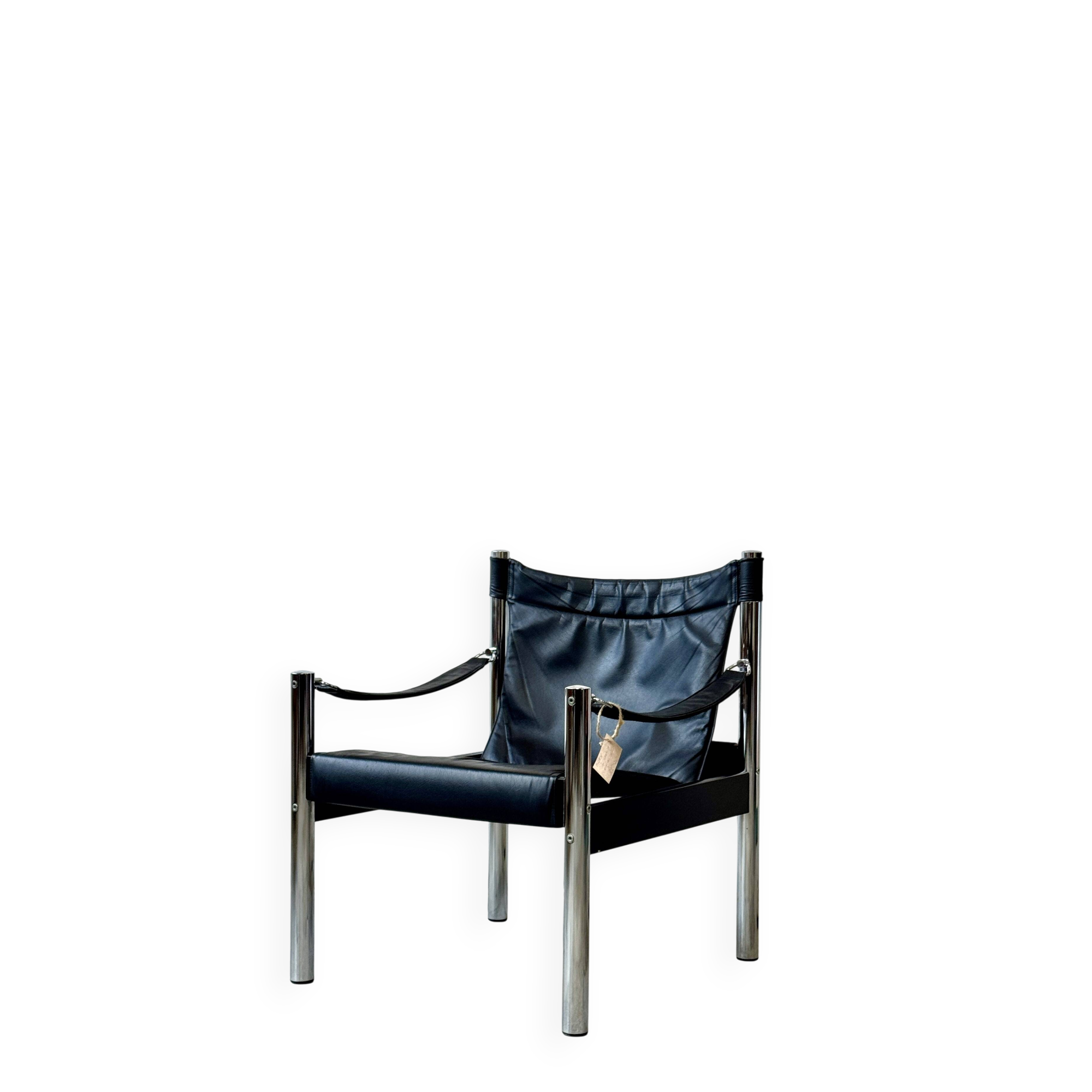 Safari Armchair, B. Johanson, Sweden 1970s, mid-century, vintage