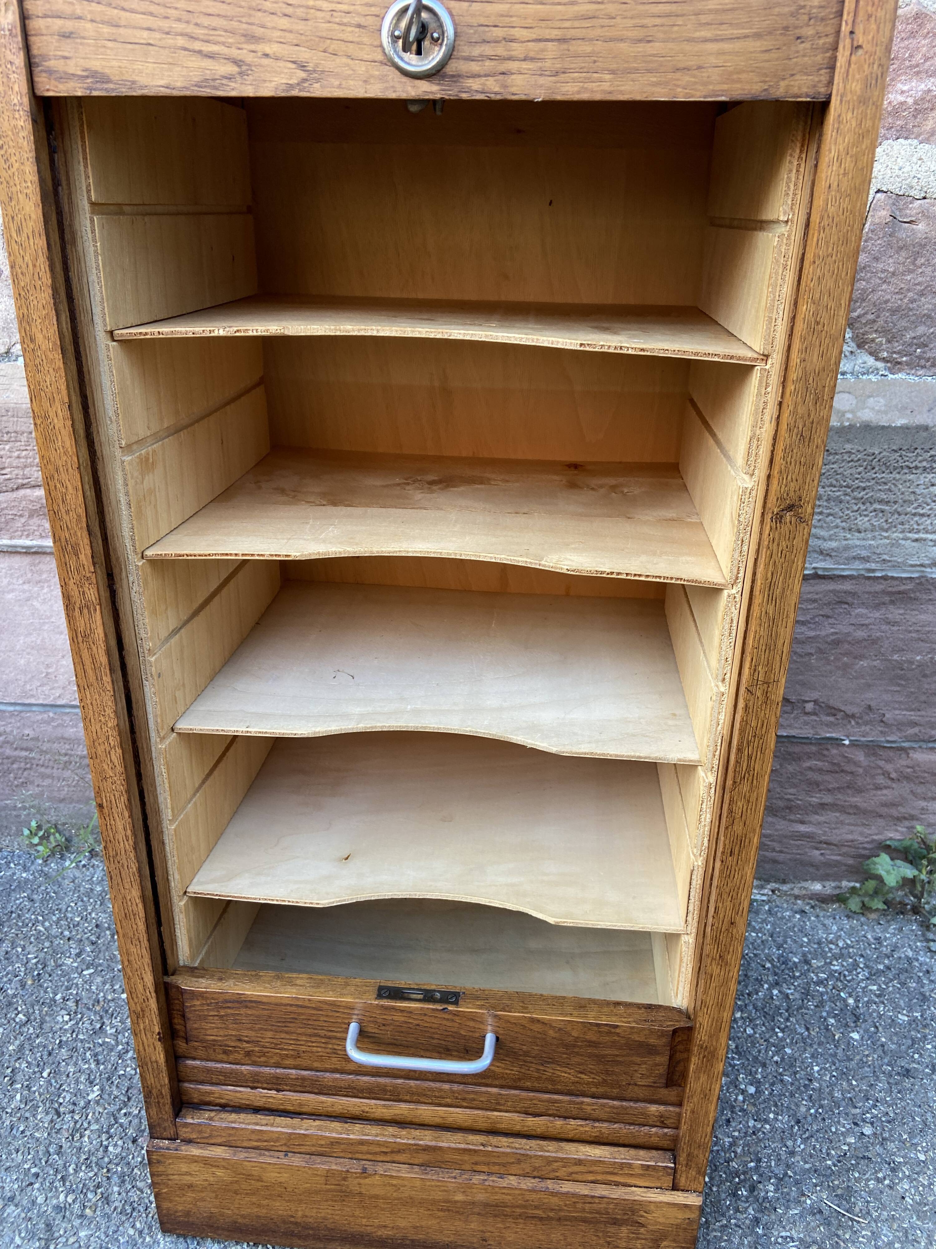 Sliding curtain binder drum cabinet cabinet cabinet binder cabinet