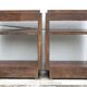 Pair of art deco nightstands, art deco wooden bedside tables, can end
