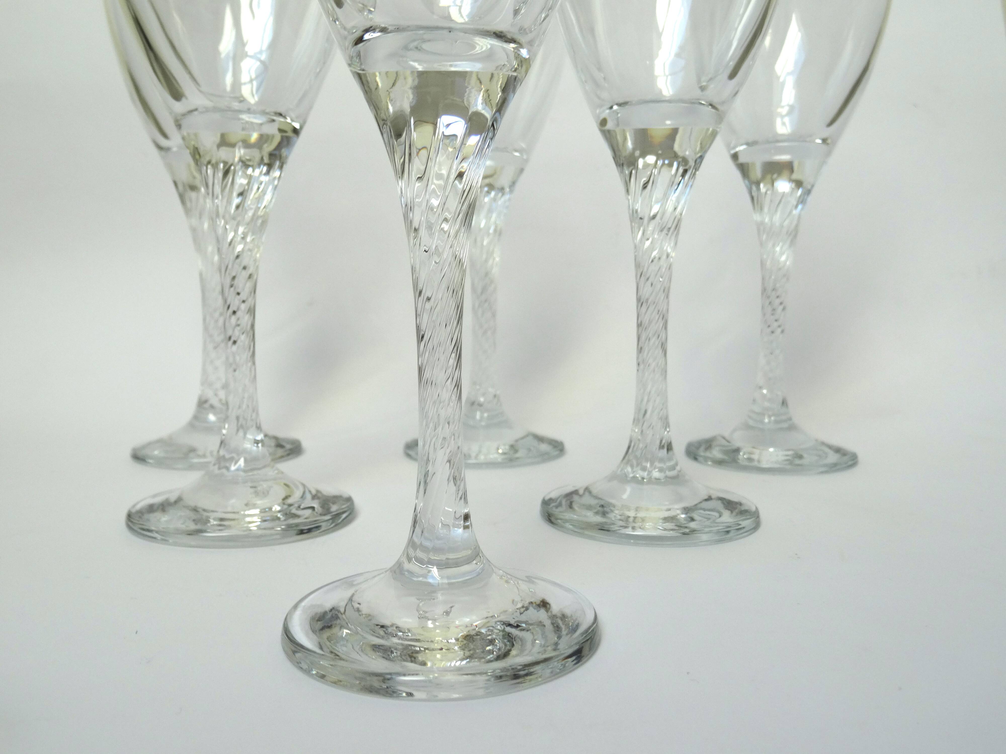 6 verres à vin rouge
