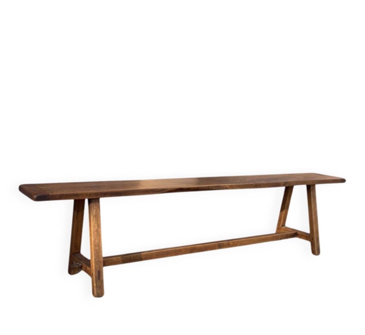 Solid wood bench - rare wild apple