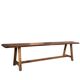 Solid wood bench - rare wild apple