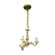 Lustre pure bronze de la maison Lucien Gau 3 feux