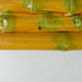 Vintage Vallauris barbotine cheese dish