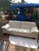 Vintage leather 3-seater sofa